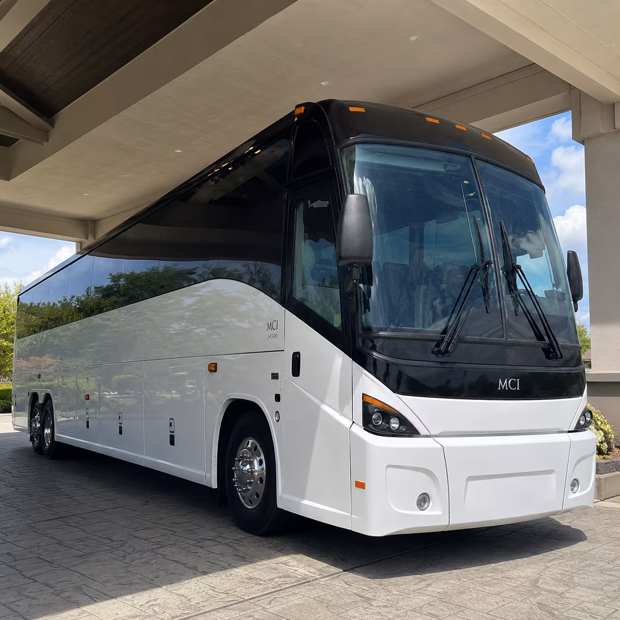 bloomington bus rental service area