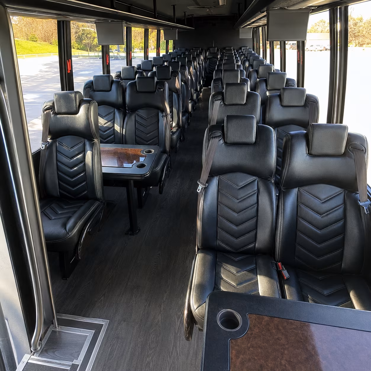 bloomington convention transportation onboard seating