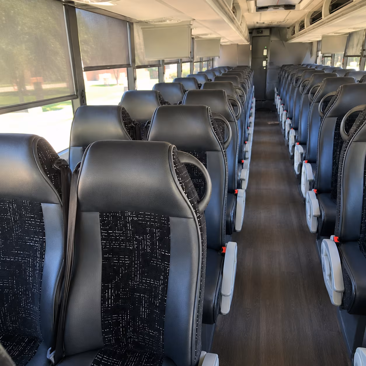 bloomington corporate transportation onboard seating