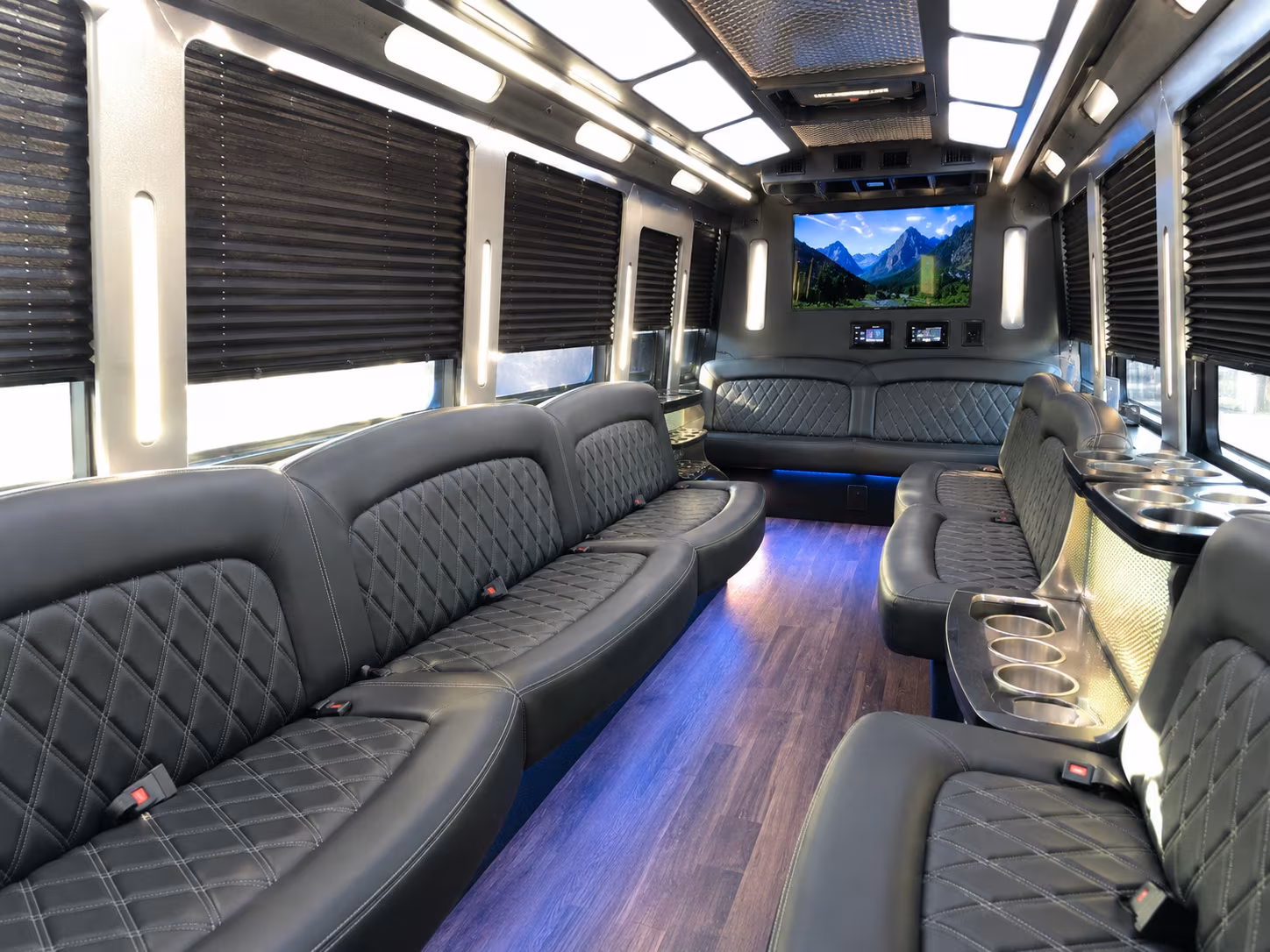 bloomington holiday party bus rental
