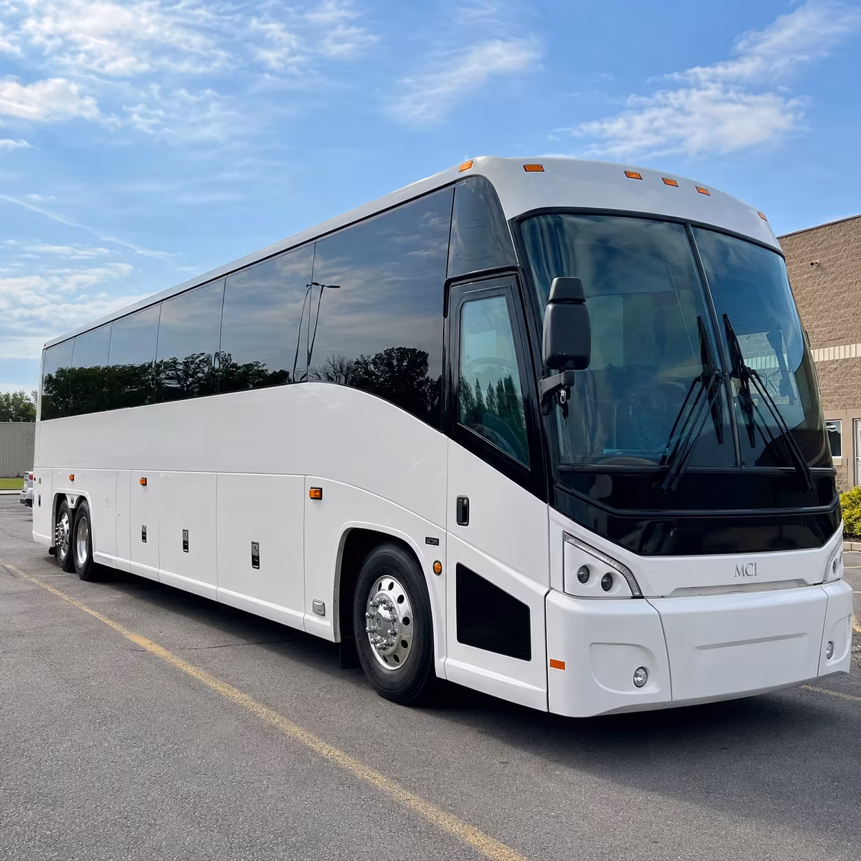 bloomington long distance charter bus rental