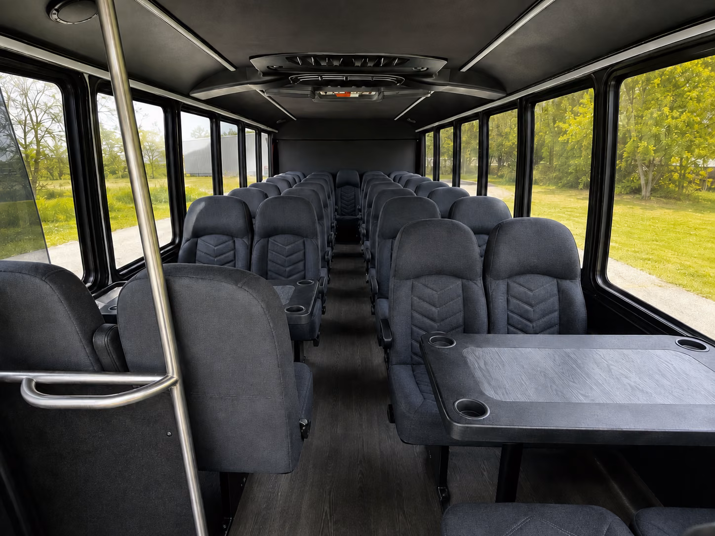 bloomington religious group transportation onboard seating