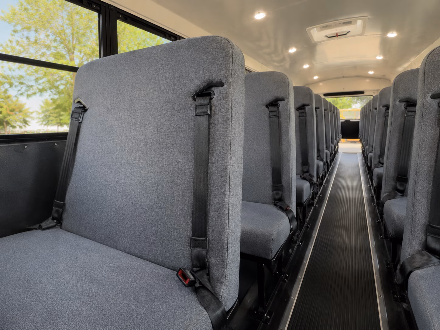 bloomington school bus interior