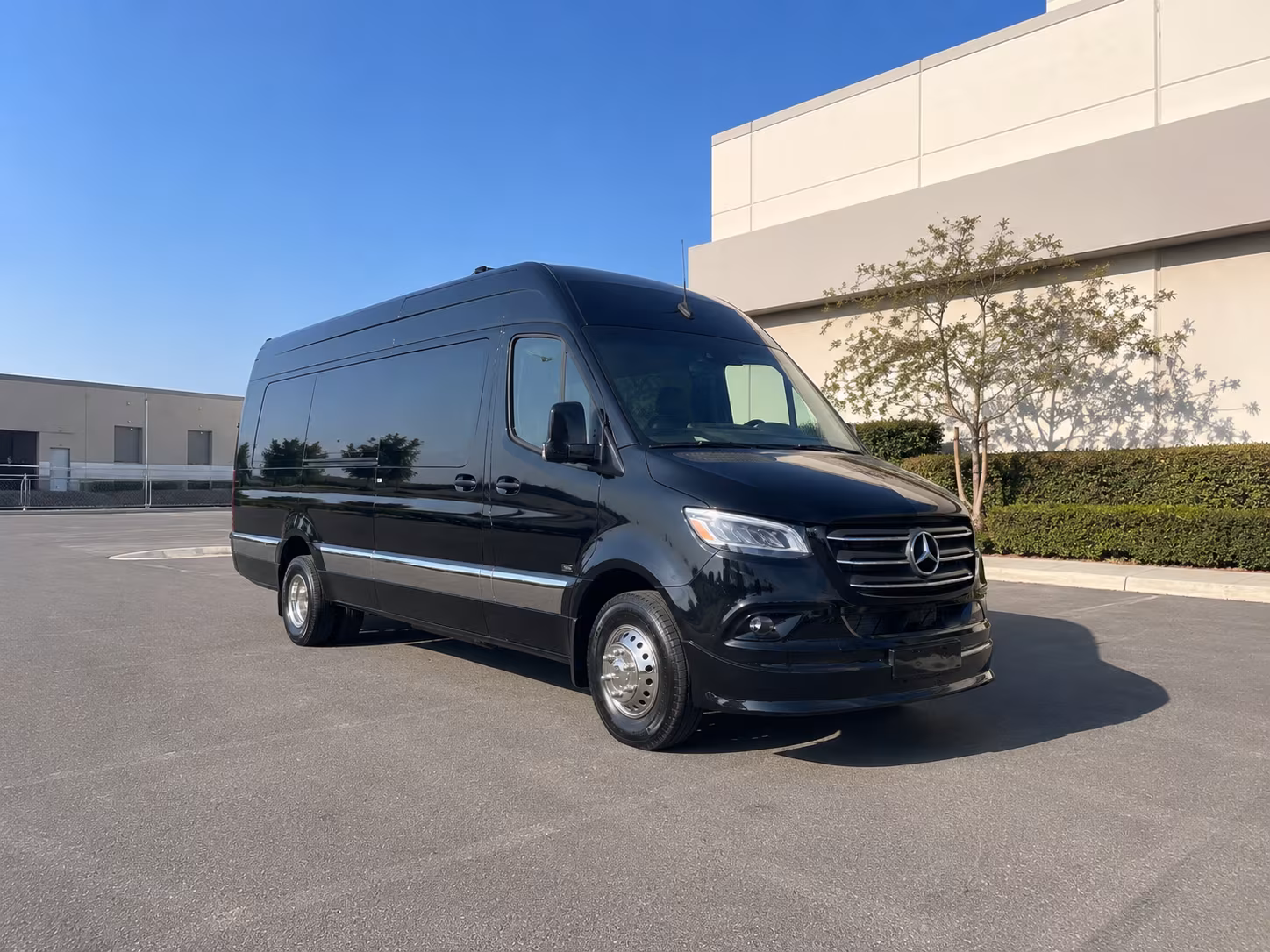 bloomington sprinter van with driver