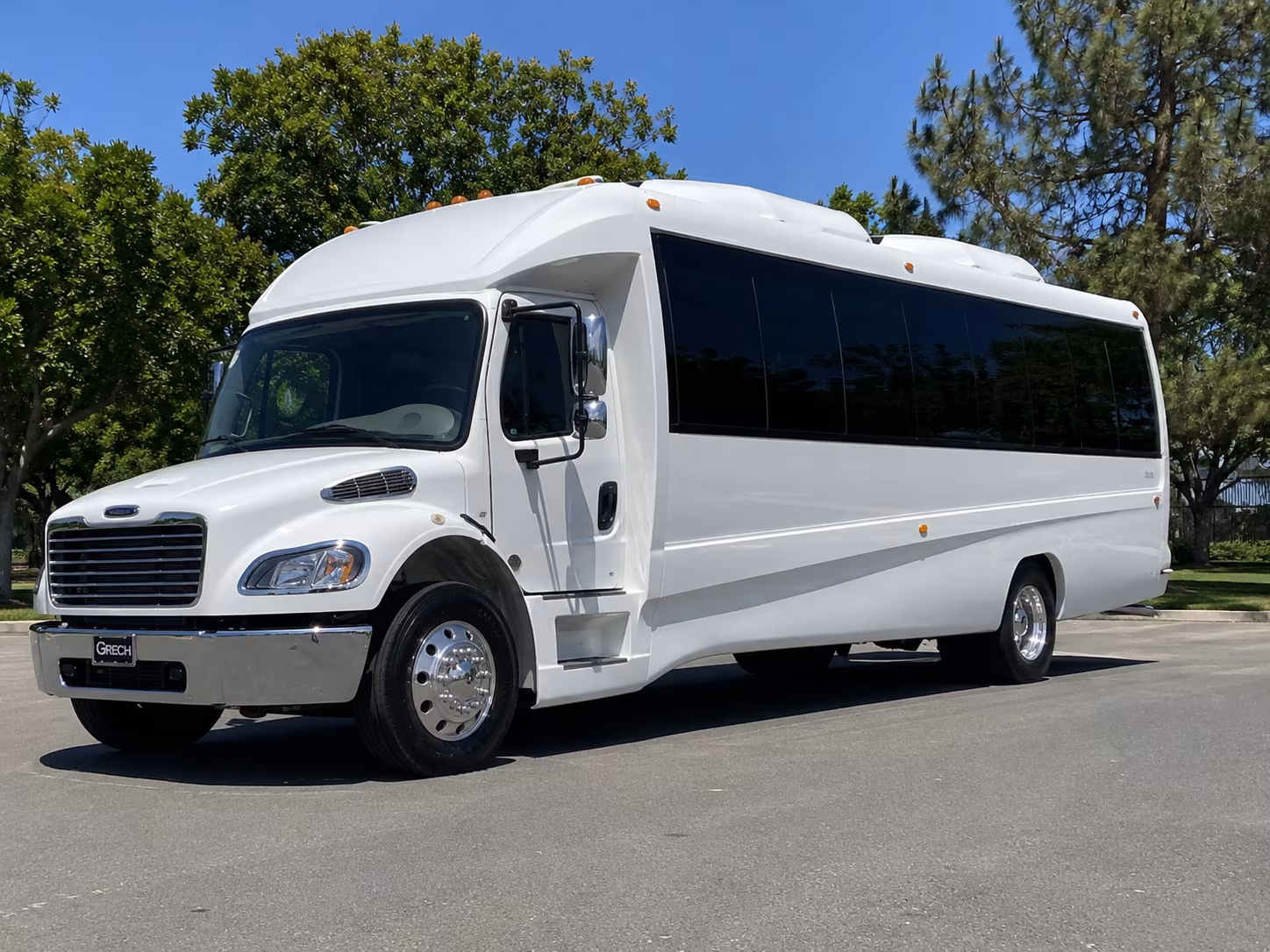 milestone birthday party buses for adult celebrations around bloomington