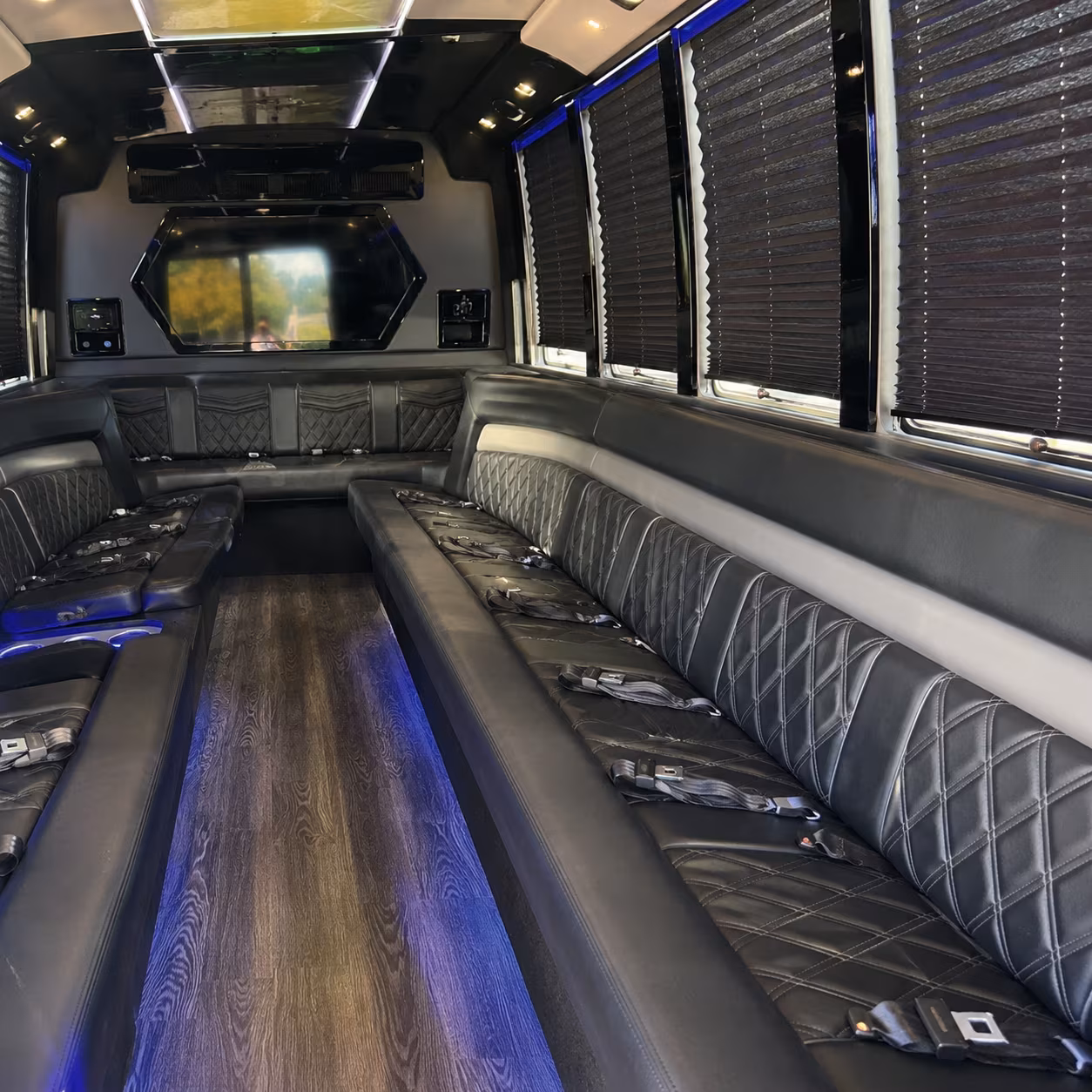 party bus rentals for bloomington proms at jefferson and kennedy high schools